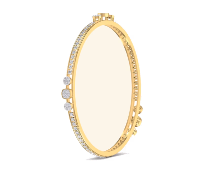 Four-Stone Station Bangle