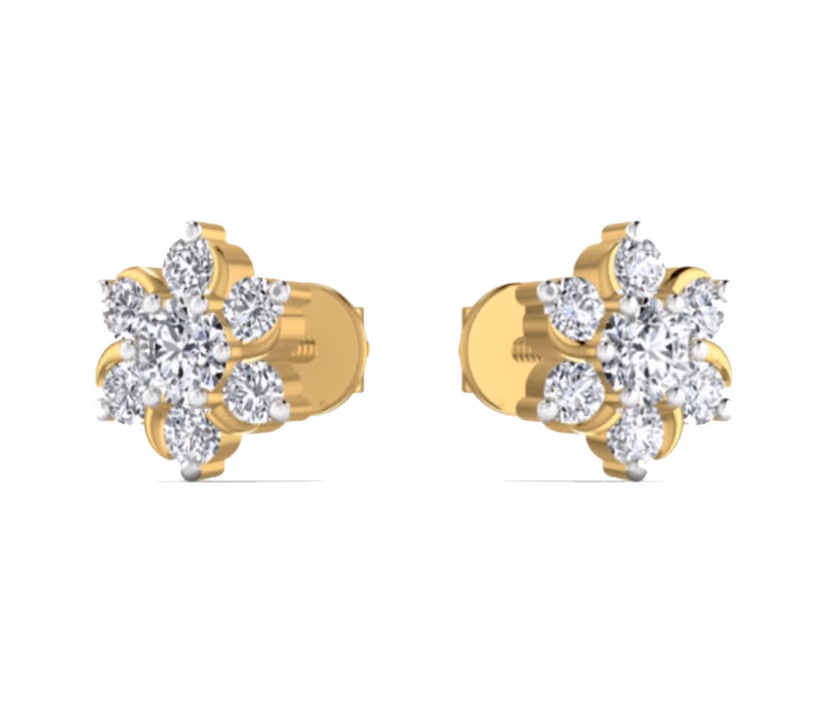 Bridal Cluster Studs