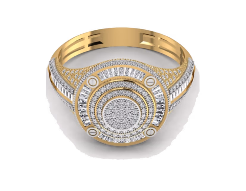 Sundial Iced Signet