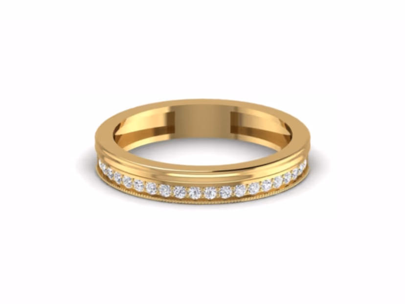 Channel eternity band, clean everyday