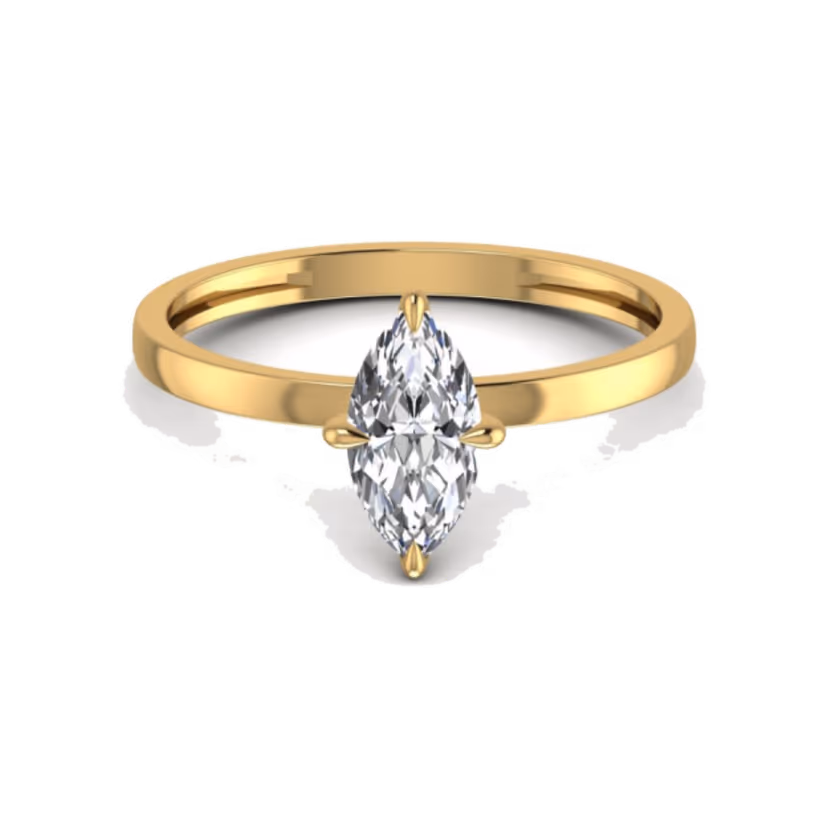Oval Solitaire Ring