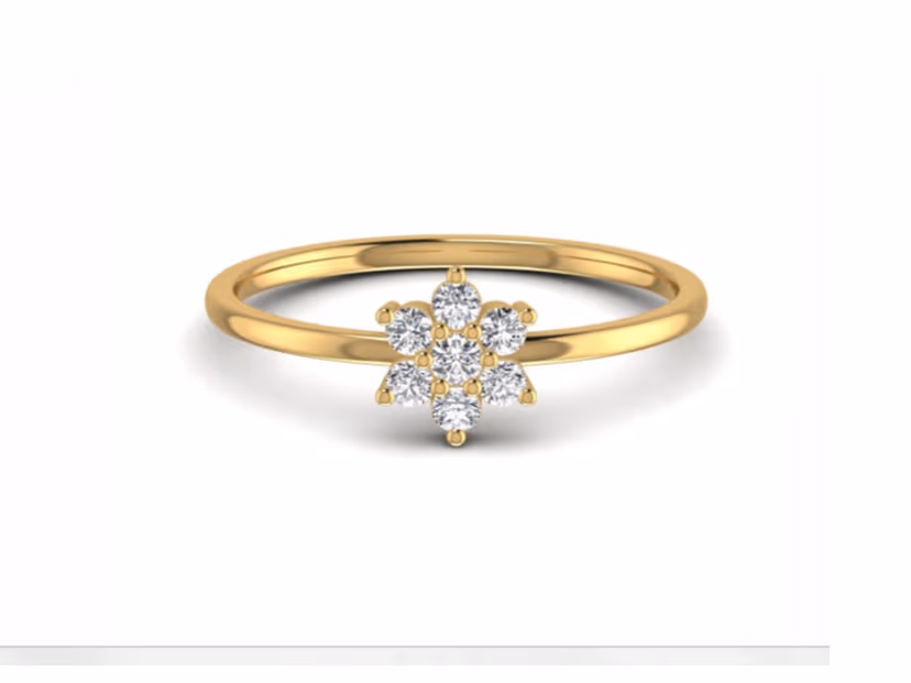 Contemporary fine jewelry statement ring