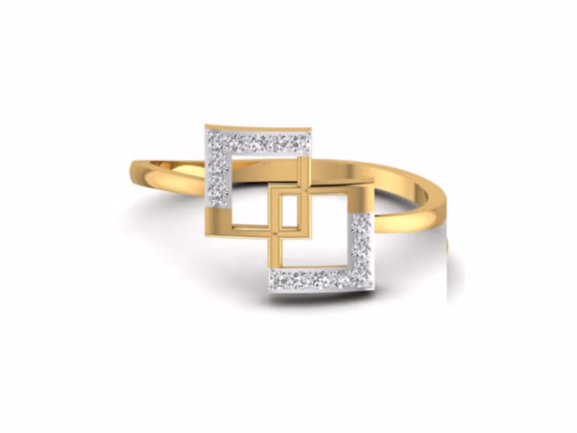 Graceful minimalist ring