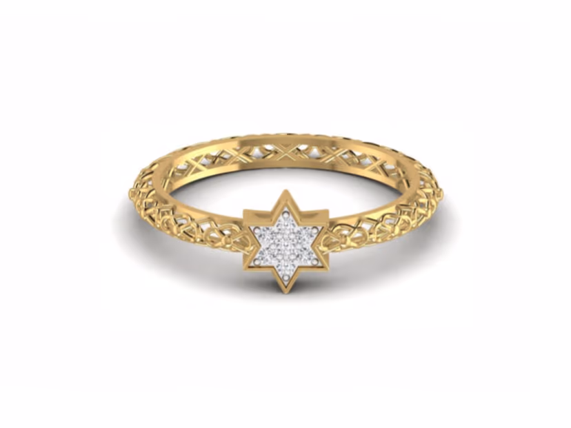 Sleek everyday ring