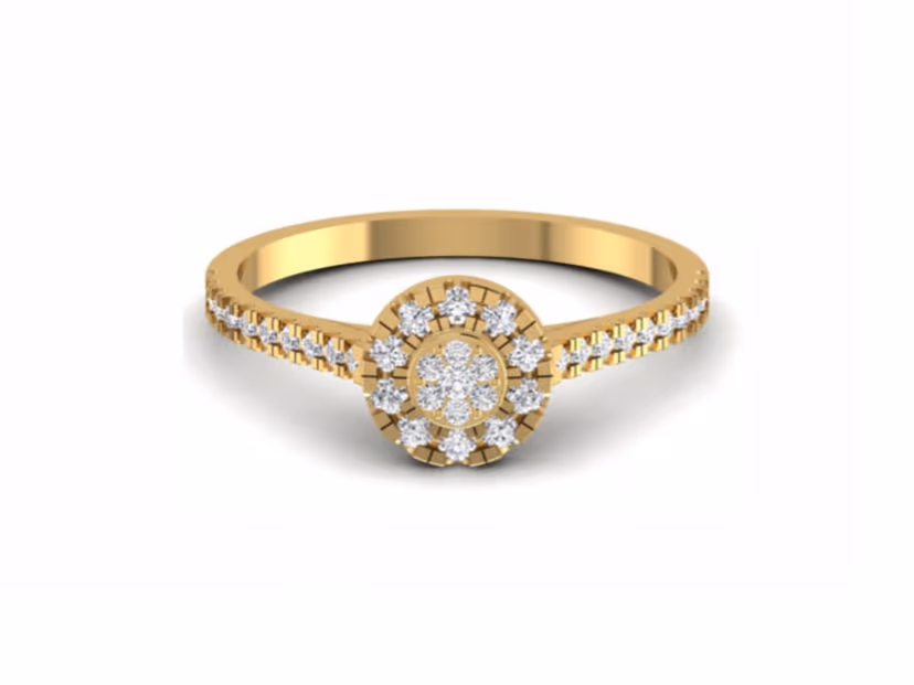 Statement solitaire design