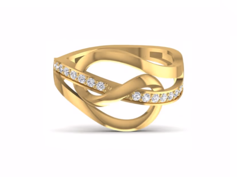 Premium contemporary ring