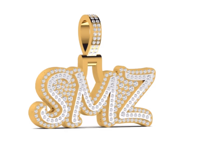 Custom Letter Block — SMZ