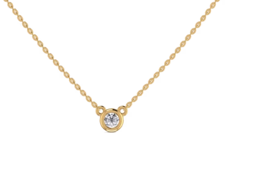 Single Bezel Station Pendant