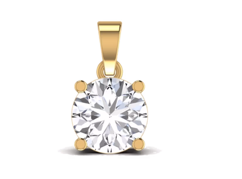 Round Six-Prong — 1ct