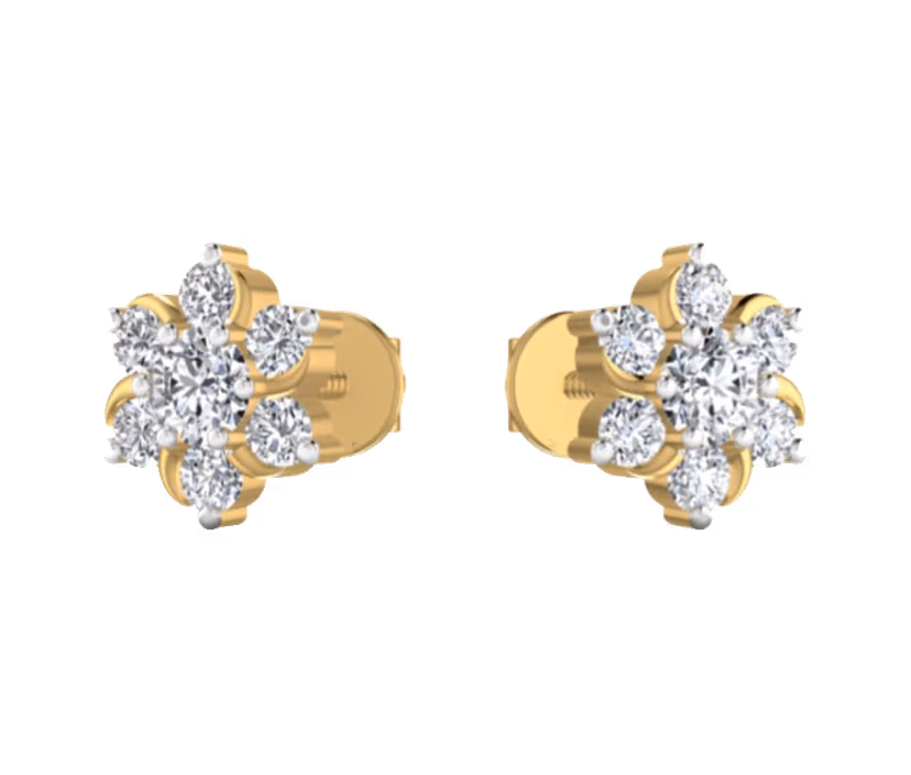Bridal Cluster Studs