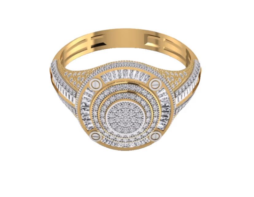 Sundial Iced Signet