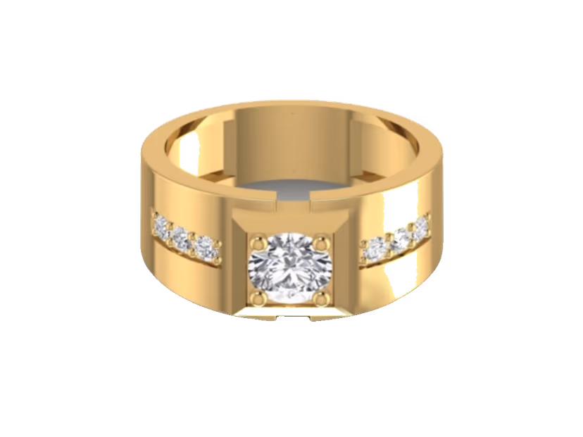 Princess-Centered Tapered Band
