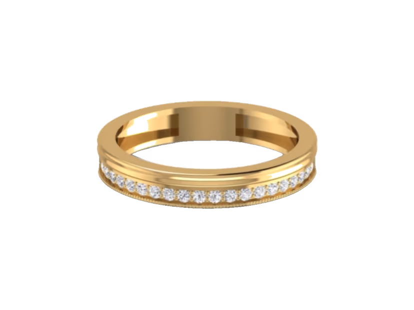 Channel eternity band, clean everyday