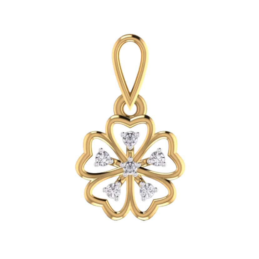 Tiny single-stone bezel pendant on a polished cable.