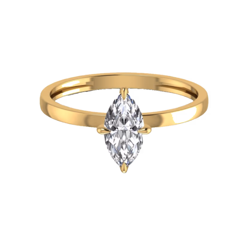 Oval Solitaire Ring