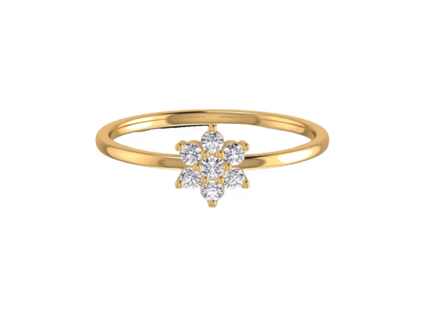 Contemporary fine jewelry statement ring