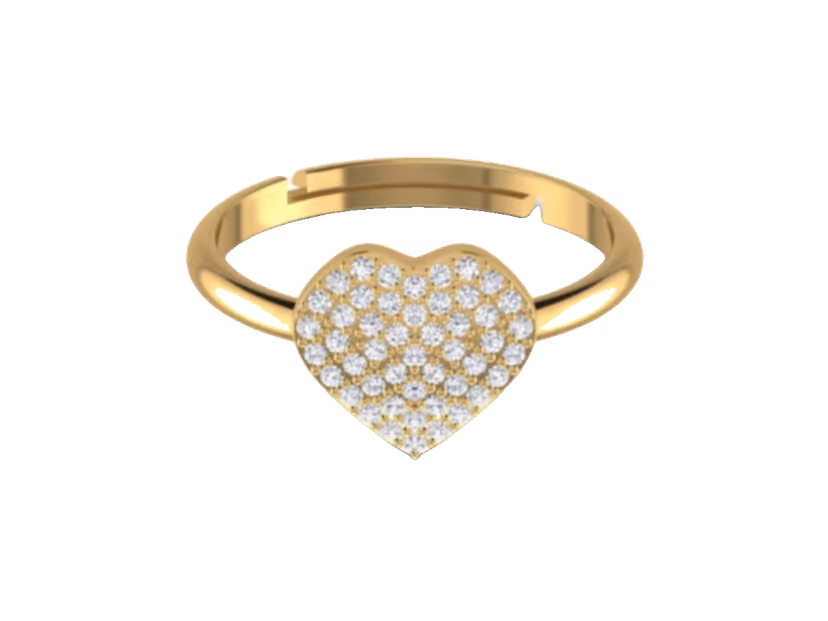 Graceful contemporary ring