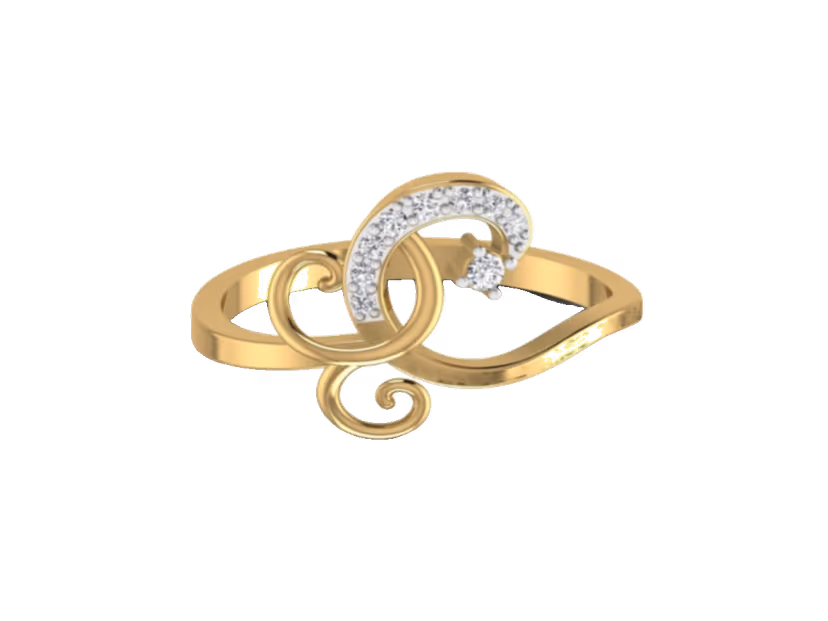 Elegant minimalist ring