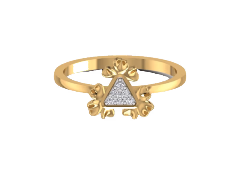 Minimalist accent ring
