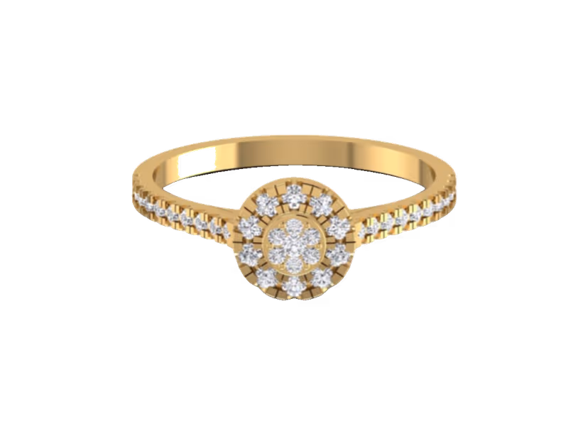 Statement solitaire design