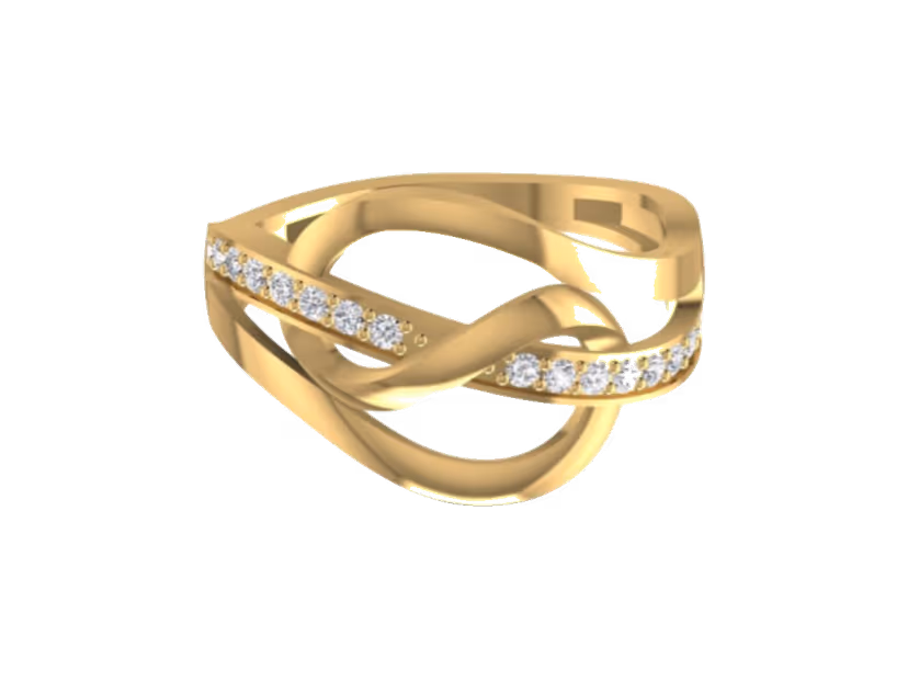 Premium contemporary ring