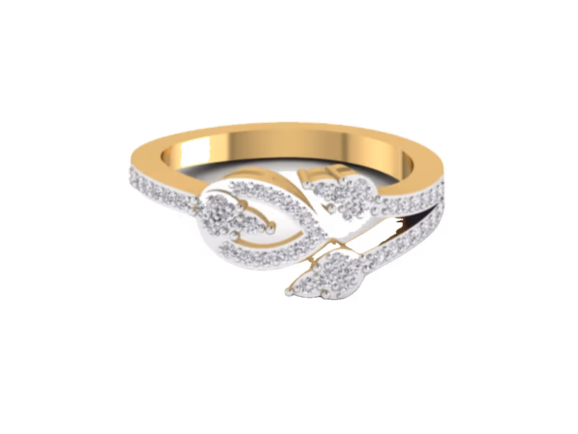 Statement diamond ring
