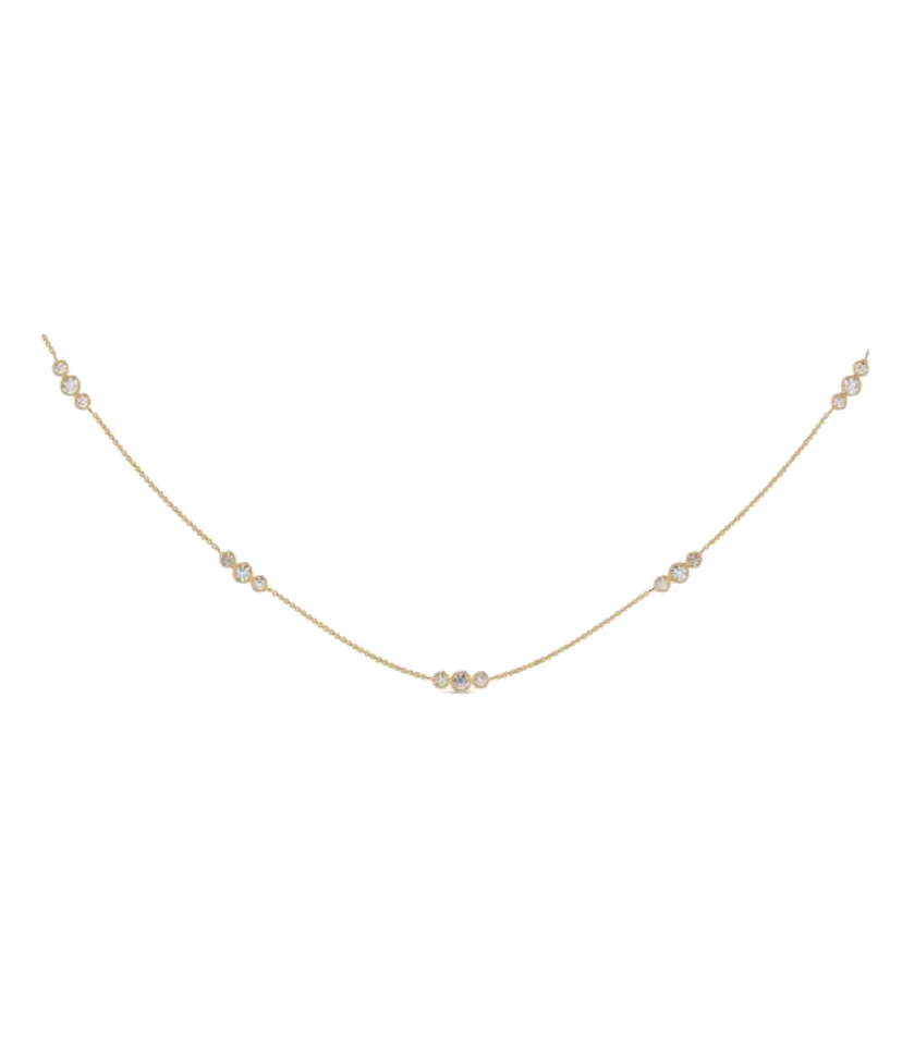 Slim Single-Row Tennis Chain