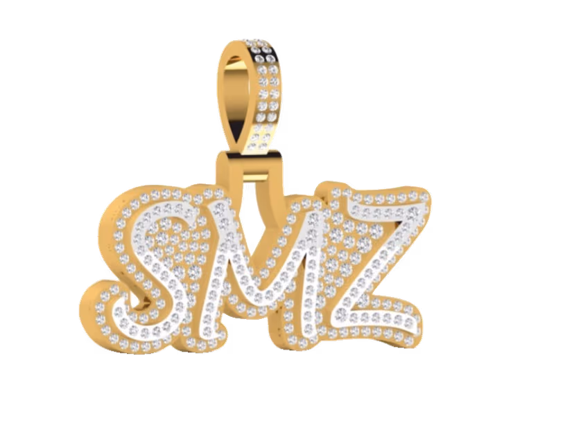 Custom Letter Block — SMZ