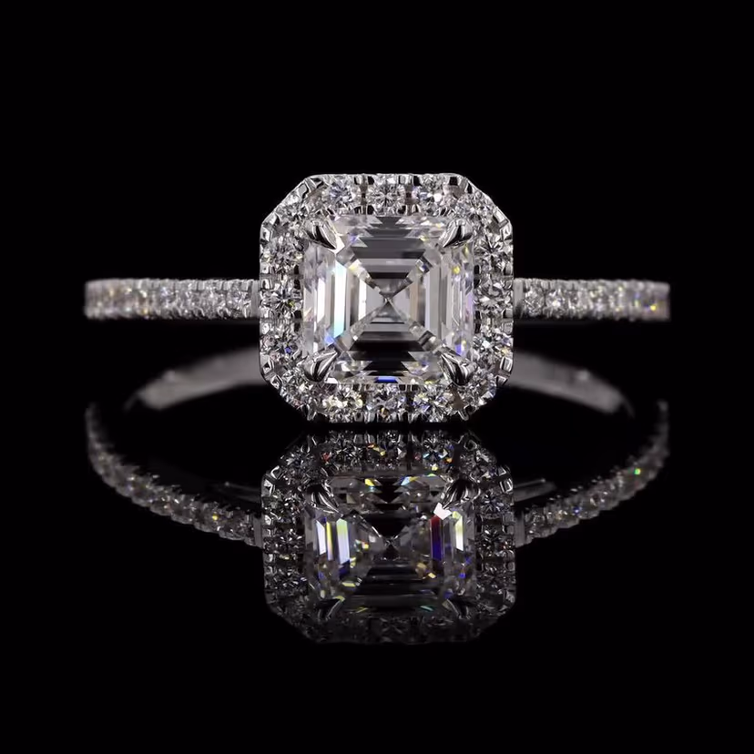 Asscher 1.00ct Solitaire