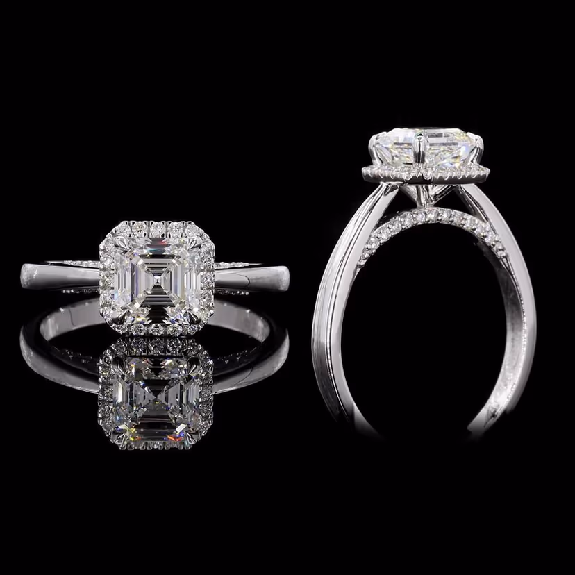 Asscher 1.50ct Solitaire