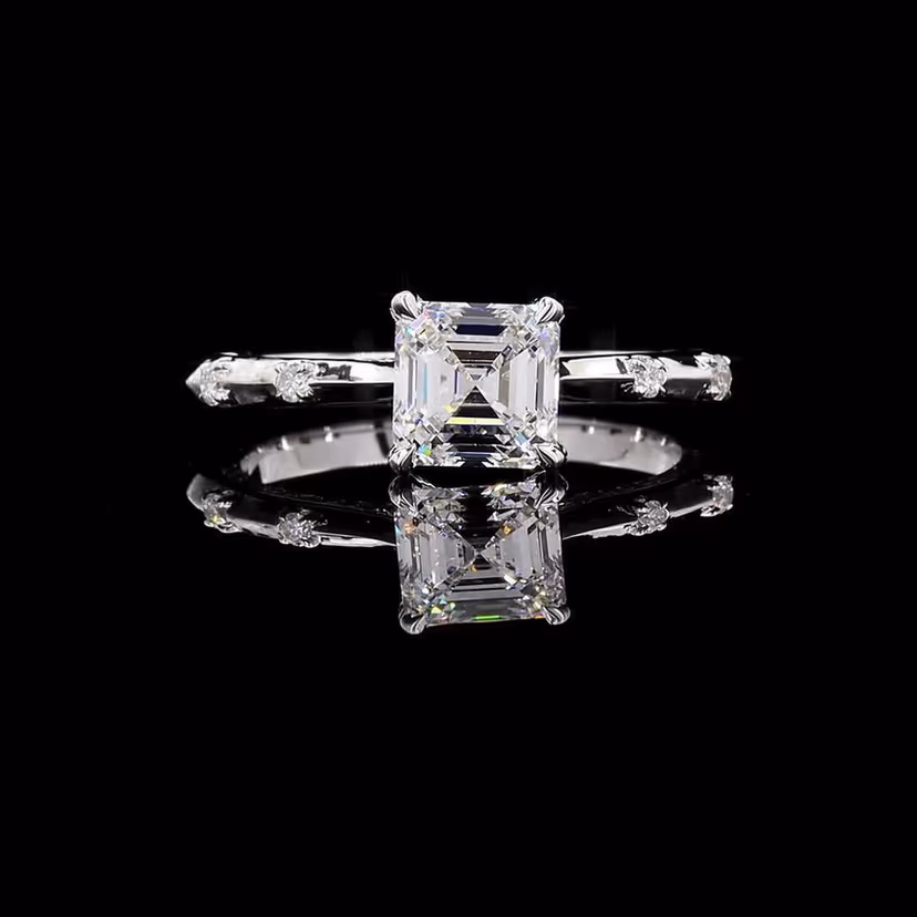 Asscher 1.50ct Solitaire