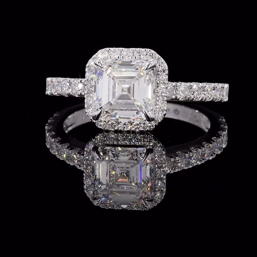 Asscher 2.00ct Solitaire