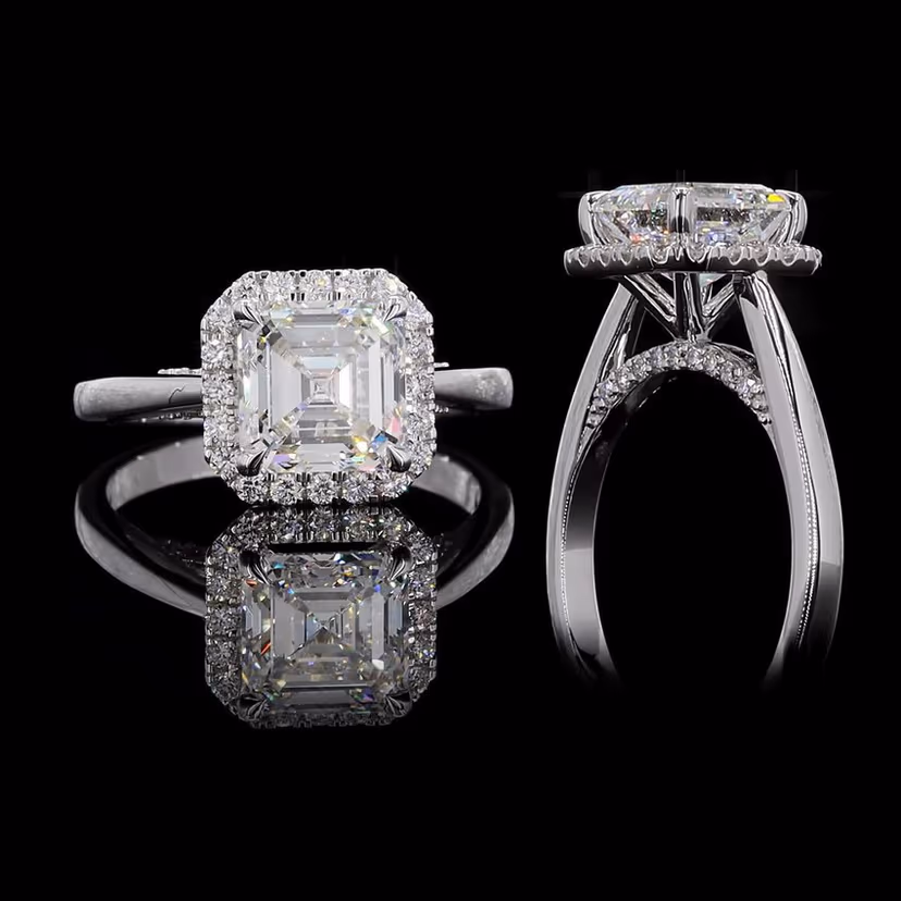 Asscher 2.00ct Solitaire