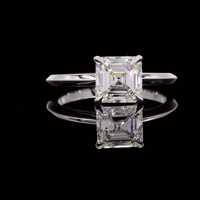 Asscher 2.00ct Solitaire