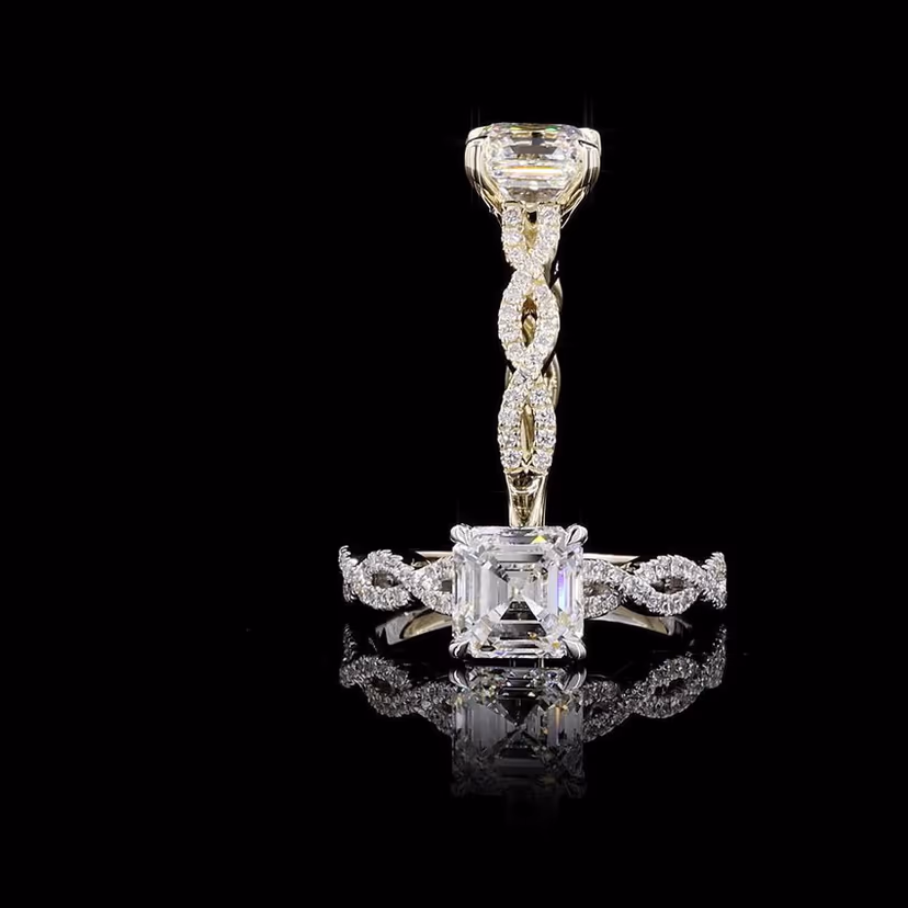 Asscher 2.00ct Solitaire