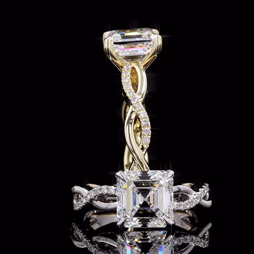 Asscher 2.00ct Solitaire