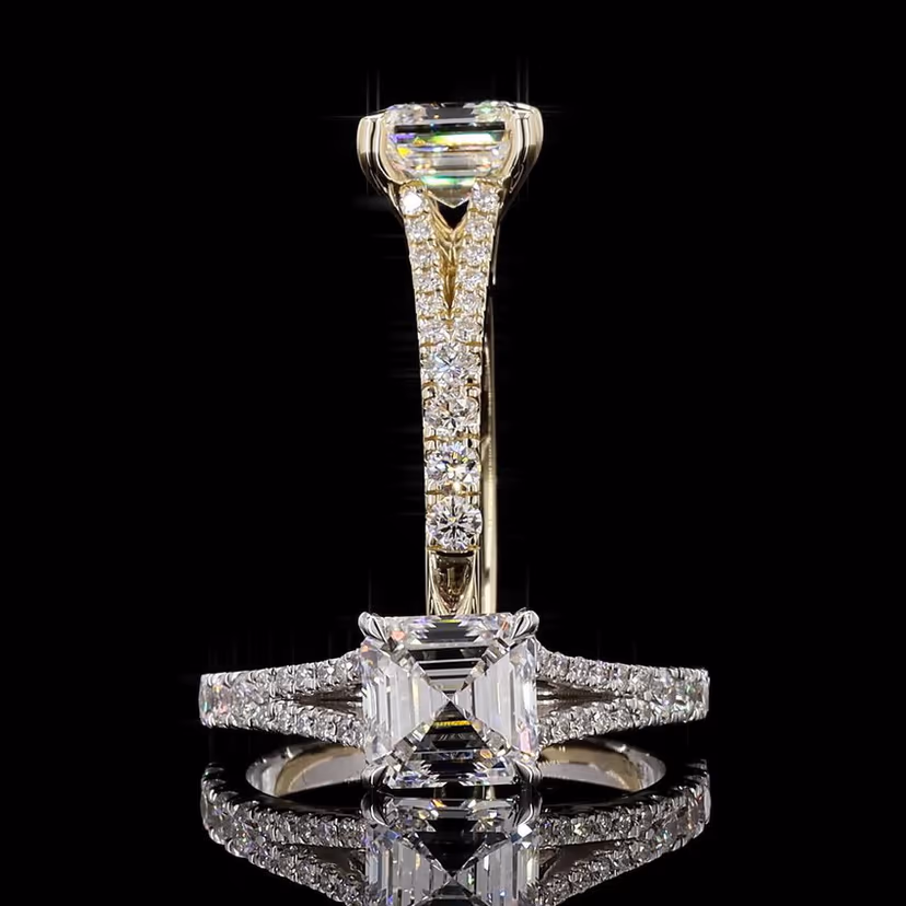 Asscher 2.00ct Solitaire