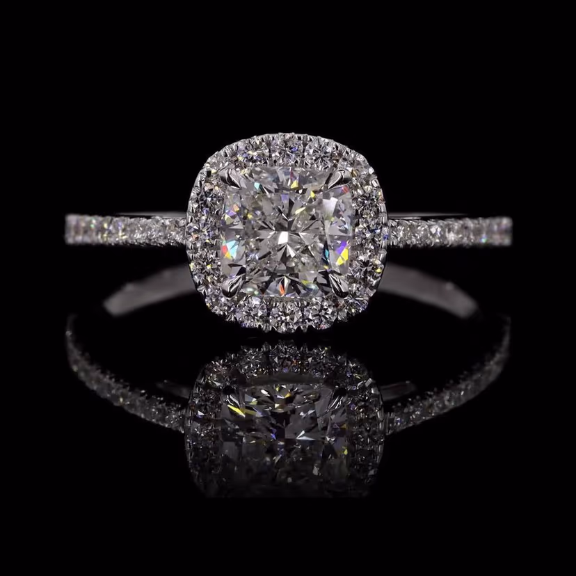 Cushion 1.00ct Solitaire