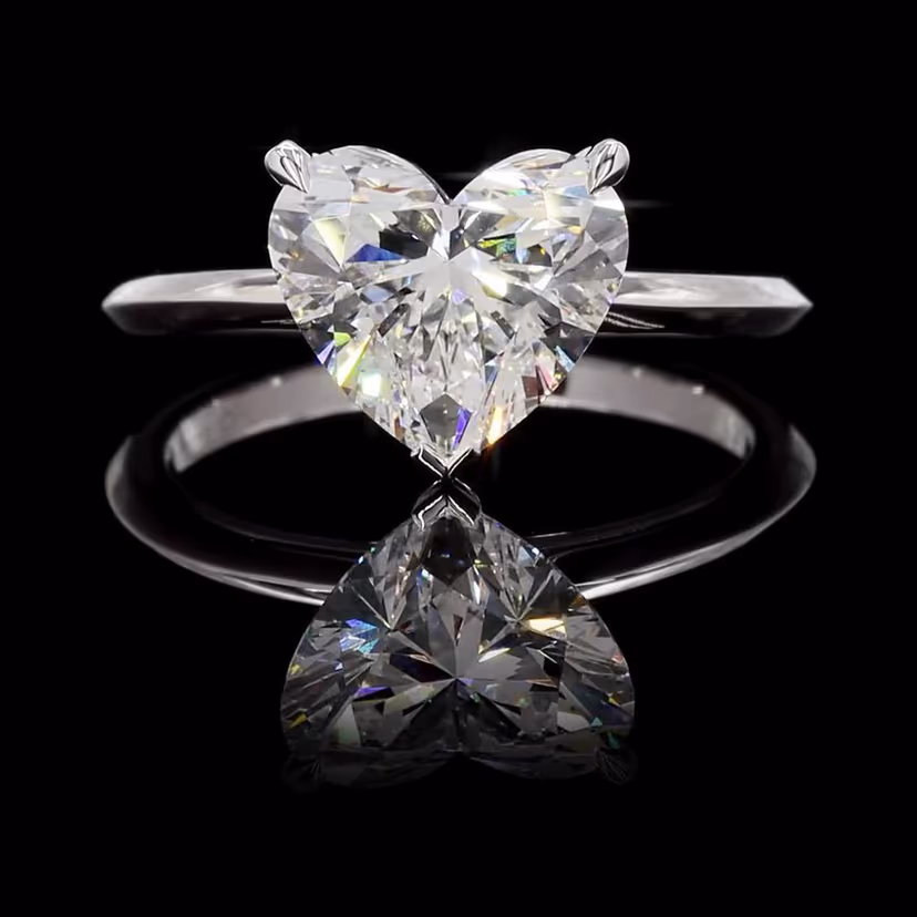 Heart 3.00ct Solitaire