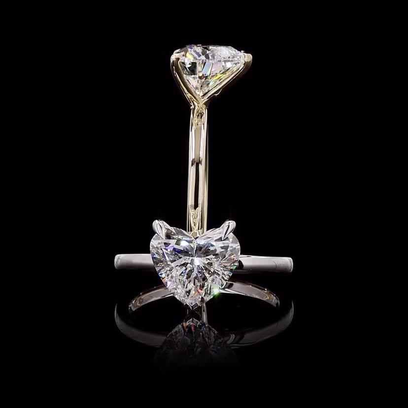 Heart 3.00ct Solitaire