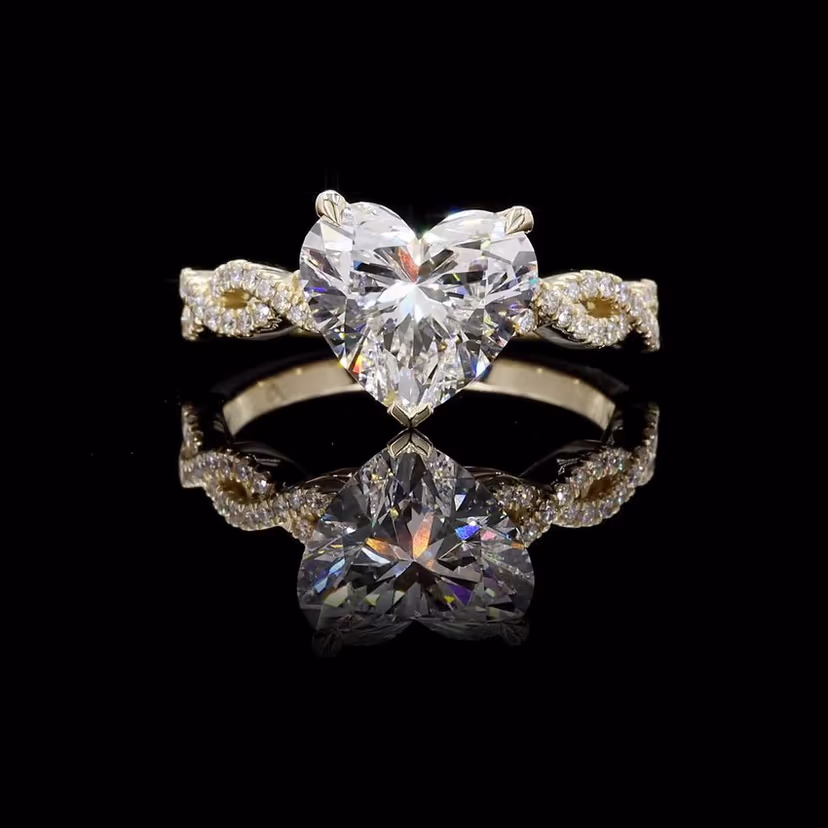 Heart 3.00ct Solitaire
