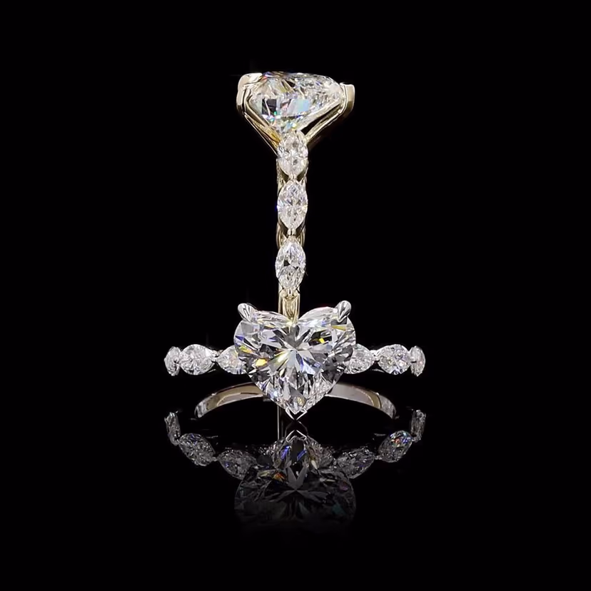 Heart 3.00ct Solitaire