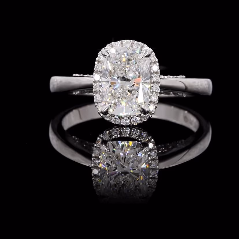Long Cushion 1.50ct Solitaire