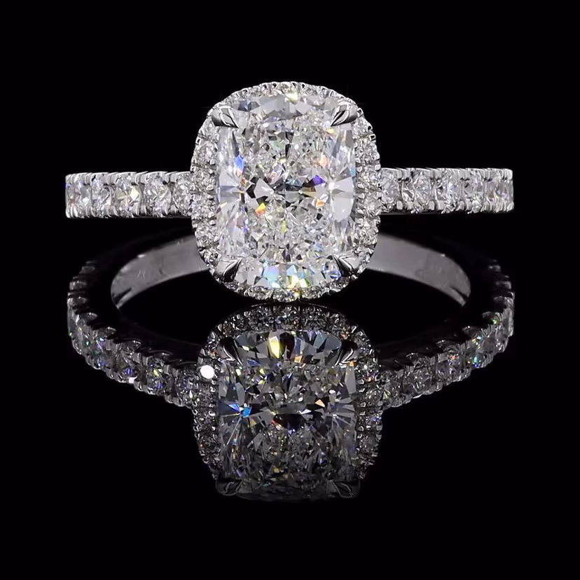 Long Cushion 2.00ct Solitaire