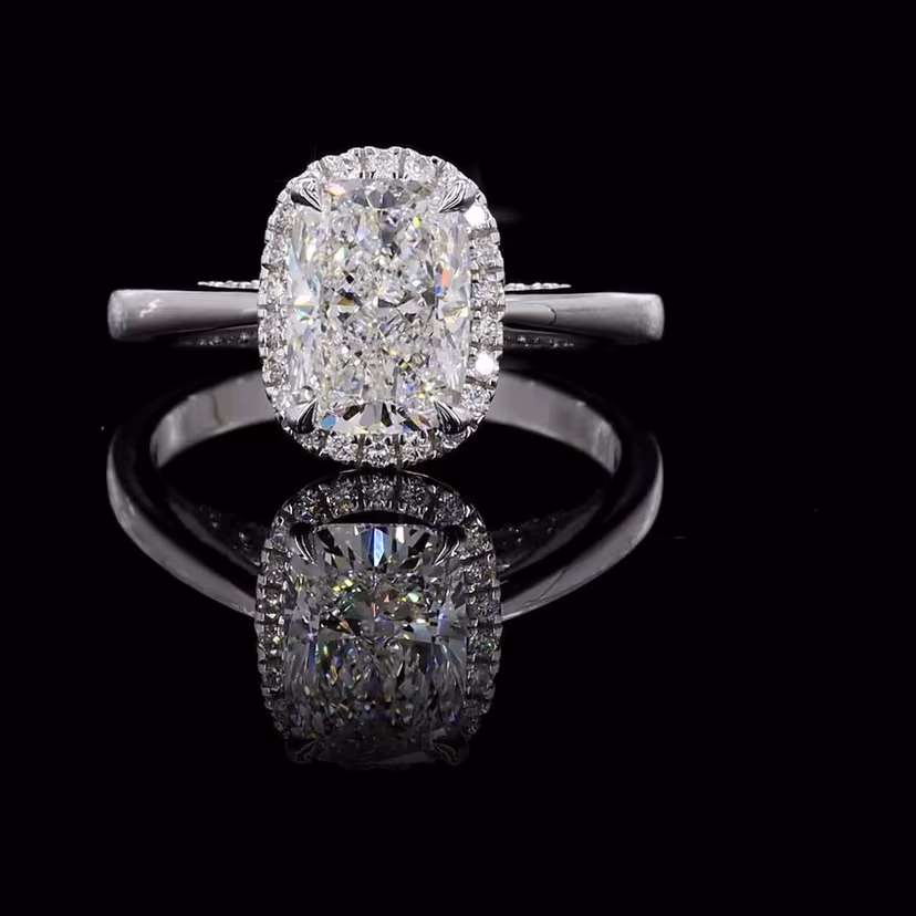 Long Cushion 2.00ct Solitaire