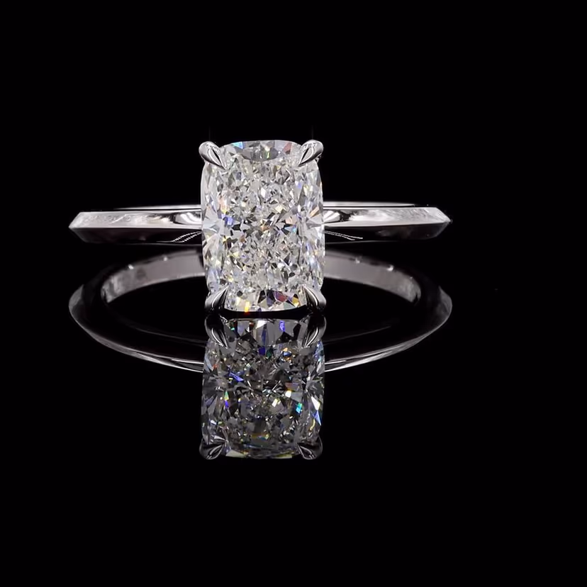 Long Cushion 2.00ct Solitaire