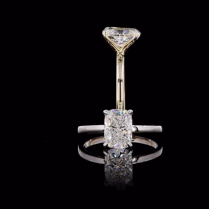 Long Cushion 2.00ct Solitaire