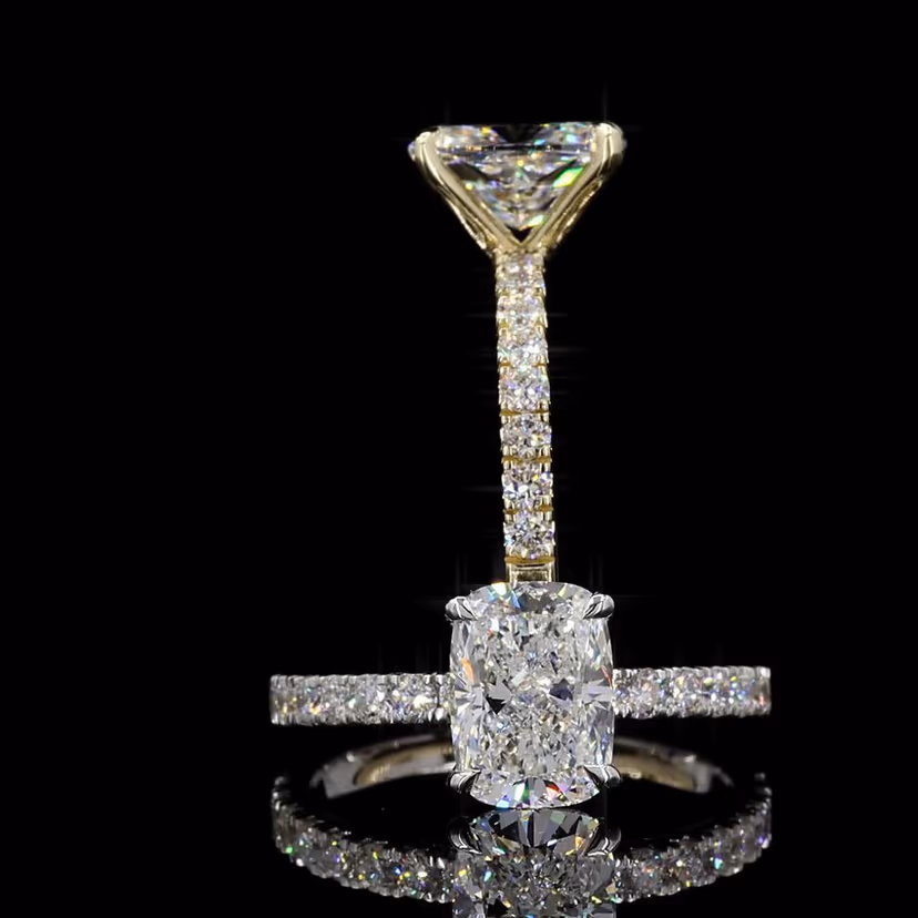 Long Cushion 2.00ct Solitaire