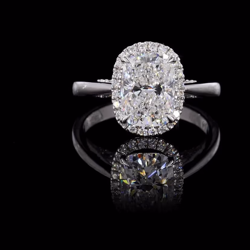 Long Cushion 2.50ct Solitaire