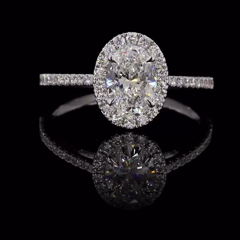 Oval 1.00ct Solitaire